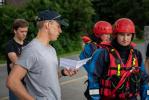 Výcvik - záchrana osoby z vodní hladiny